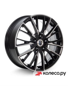 Литой диск Солт (КС773) 6.5x17/5*114.3 D67.1 ET50 Алмаз-черный Кик