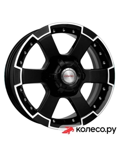 Литой диск М56 (КС593) 7x16/6*139.7 D67.1 ET20 Алмаз-черный Кик