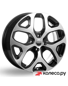 Литой диск Lada Vesta Cross (КСr869) 6.5x16/4*100 D60.1 ET43 Алмаз черный Ifree original