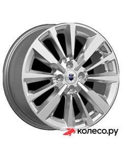 Литой диск Эрман (КС997) 6.5x16/4*100 D67.1 ET40 Дарк платинум Кик