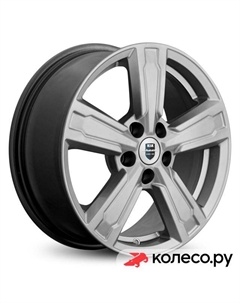 Литой диск Оклахома (КС998) 6.5x16/5*114.3 D54.1 ET45 Дарк платинум Кик