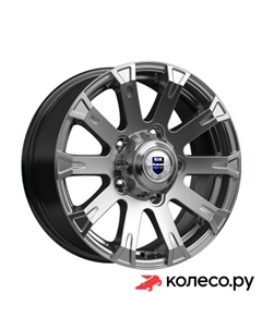 Литой диск Байкал (КС601) 7x16/5*139.7 D108.5 ET35 Дарк платинум Кик