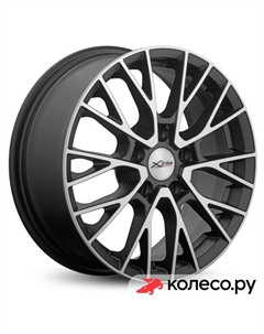 Литой диск X-135 6.5x16/5*114.3 D67.1 ET38 BKM/FP X`trike