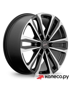 Литой диск X-142 8.5x20/6*139.7 D78.1 ET36 BK/FP X`trike