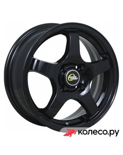 Литой диск CR-14 6x15/4*98 D58.6 ET40 BLACK Crossstreet