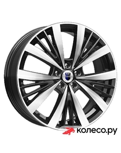 Литой диск Марвел (КС881) 7.5x19/5*120 D67.1 ET40 Алмаз-черный SK Кик