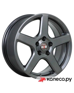 Литой диск M62 6x15/4*100 D60.1 ET37 GRAPHITE Alcasta