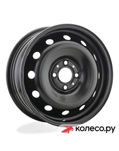 Штампованный диск 15009 AM Lada Vesta 6x15/4*100 D60.1 ET50 black Magnetto