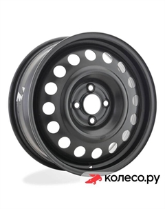 Штампованный диск X40033 P 6x16/4*100 D60.1 ET50 Black Trebl