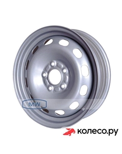 Штампованный диск 15000 S AM Ford Focus 2 6x15/5*108 D63.4 ET52.5 silver Magnetto