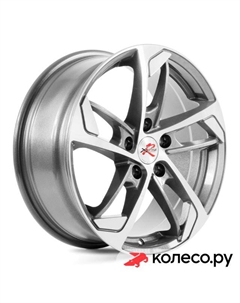 Литой диск R037 7x17/5*114.3 D67.1 ET45 HSB/FP X`trike rst