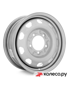 Штампованный диск LT2883D P UAZ-Patriot 6.5x16/5*139.7 D108.6 ET40 Silver Trebl