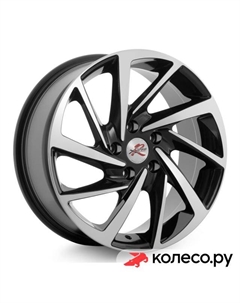 Литой диск R017 7x17/5*112 D57.1 ET40 BK/FP X`trike rst