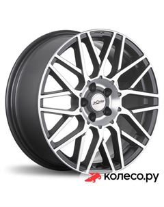 Литой диск X-133 7.5x18/5*114.3 D60.1 ET45 BKM/FP X`trike