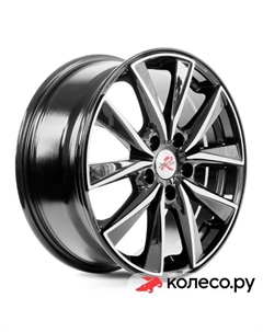 Литой диск R057 7x17/5*112 D57.1 ET45 BK/FP X`trike rst