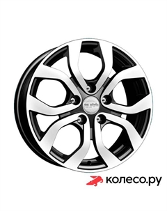 Литой диск Nissan Terrano (КСr704) 6.5x16/5*114.3 D66.1 ET50 Алмаз черный Ifree original