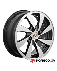 Литой диск R055 6x15/4*98 D58.6 ET33 BK/FP X`trike rst