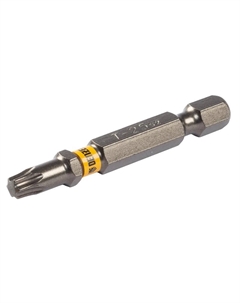 Набор бит 11670, TORX 25х50, сталь S2, шестигранный профиль, 10 шт. Denzel