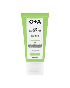 AHA Exfoliator Скраб для тела в дорожном формате Q+a