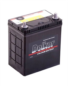 Автомобильный аккумулятор 40 Ач обратная полярность B19L Delkor
