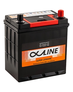 Автомобильный аккумулятор SD 44 Ач прямая полярность B19R Alphaline