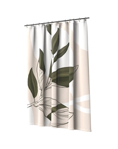 Занавеска для ванной FORA Naturedream 200х180см полиэстер Fora