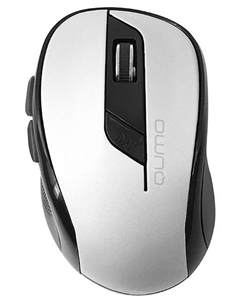 Мышь беспроводная Line M79, 1600dpi, оптическая светодиодная, USB, белый (31228) Qumo