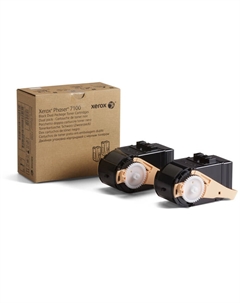 Картридж лазерный Xerox 106R02612, черный, 2 шт. шт., 5000 страниц, оригинальный для Xerox Phaser 7100