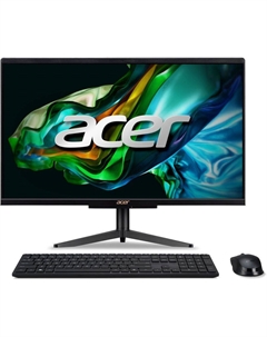 Моноблок Acer Aspire C24-1610 23.8" 1920x1080, Intel Core i3-N305 1.8 ГГц, 8Gb RAM, 256Gb SSD, WiFi, BT, Cam, без ОС, черный, клавиатура, мышь (DQ.BLCCD.001)