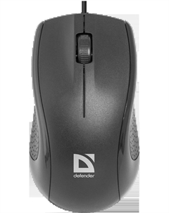 Мышь проводная Optimum MB-160, 1000dpi, оптическая светодиодная, USB, черный (52160) Defender