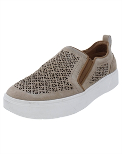 Женские замшевые кроссовки Kimmie Slip On, повседневные и модные, цвет wheat suede Vionic