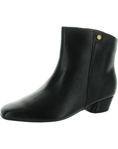 Женские кожаные ботильоны Raffee на молнии, черный Naturalizer