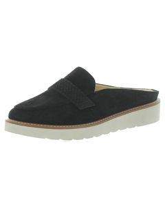 Женские замшевые мюли Adiline Slip-On, черный Naturalizer