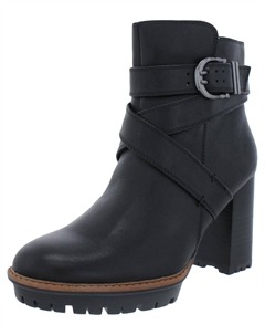 Женские кожаные ботильоны Lyra, черный Naturalizer