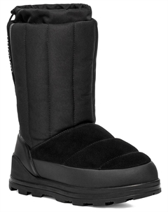 Сапоги замшевые Classic Klamath короткие, черный Ugg