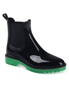 Женские лакированные сапоги Rylien Pull On Rain, черный/зеленый Inc