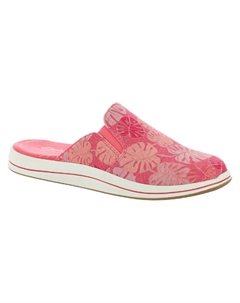 Женские вышитые холщовые мюли Breeze Shore, цвет dusty rose interest Cloudsteppers by clarks