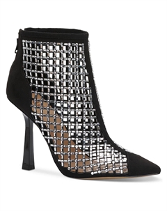 Женские ботильоны Senalda со стразами и клеткой, серебряный Inc