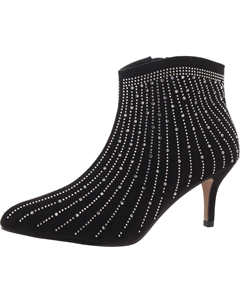 Женские ботильоны Alannis из искусственной замши со стразами, цвет black suede/stones J. renee