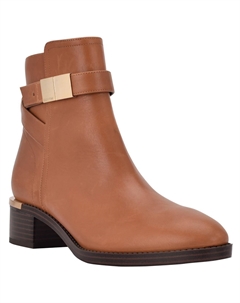 Женские кожаные ботильоны Dwayne, цвет luggage Calvin klein