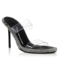 Женские туфли-лодочки Nova со стразами, черный Alexander wang