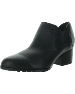 Женские ботильоны Belmont из цельной кожи, черный Vionic