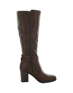 Женские сапоги Joslynn из искусственной кожи до колена, цвет dark brown smooth Naturalizer