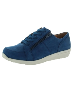 Abigail женские кроссовки для бега и тренировок на молнии, цвет dark blue nubuck Vionic