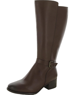 Женские кожаные сапоги Kalona с широким голенищем и коленями, цвет chocolate wc Naturalizer