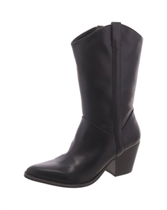 Еще женские сапоги из искусственной кожи B до середины голени, черный Steve madden