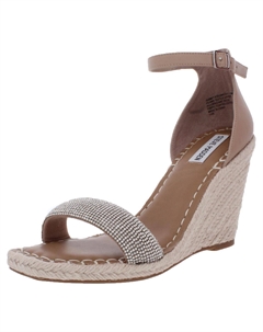 Женские эспадрильи со стразами и ремешком на щиколотке Submit-R, цвет rhinestone Steve madden