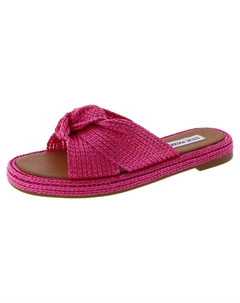 Женские сандалии Ansle Slip-On Twist Slide, розовый Steve madden