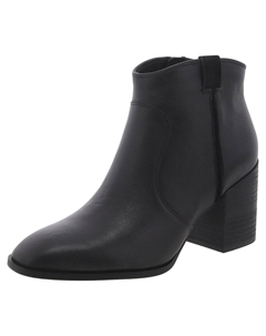 Женские кожаные ботильоны Regan с квадратным носком, цвет black vintage leather Vionic