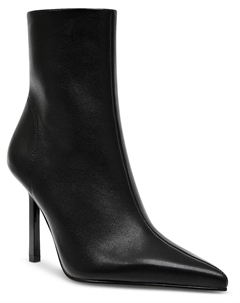 Женские кожаные ботильоны Elysia с острым носком, черный Steve madden
